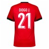 Maillot de Supporter Portugal Diogo J. 21 Domicile Euro 2024 Pour Homme